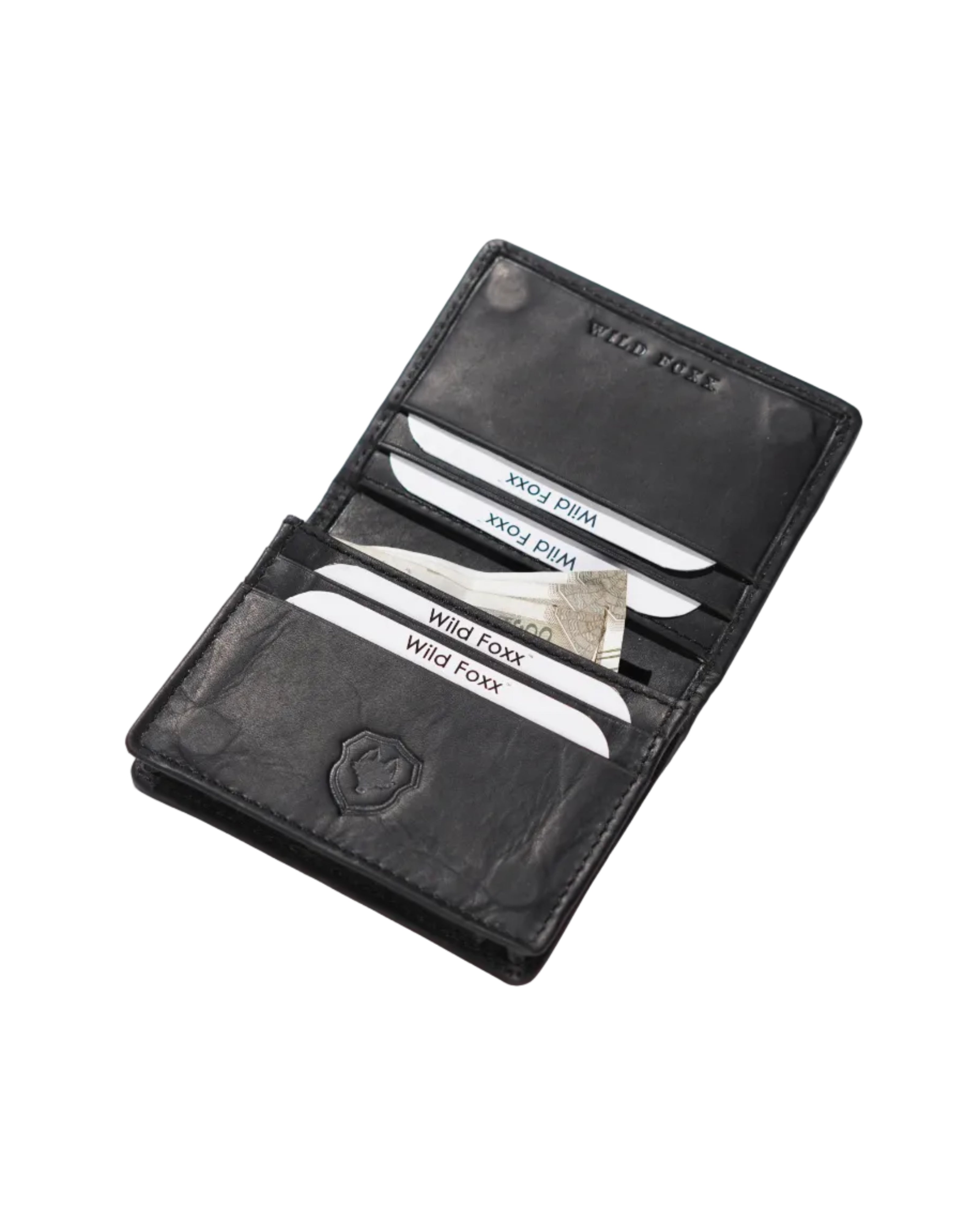 Wildfoxx Croc Elite Wallet - Black