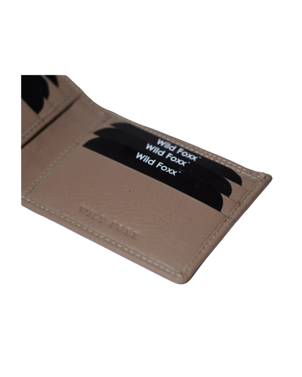 Wildfoxx Desert Beige Elite Bi-Fold Men’s Wallet – Cash & Card