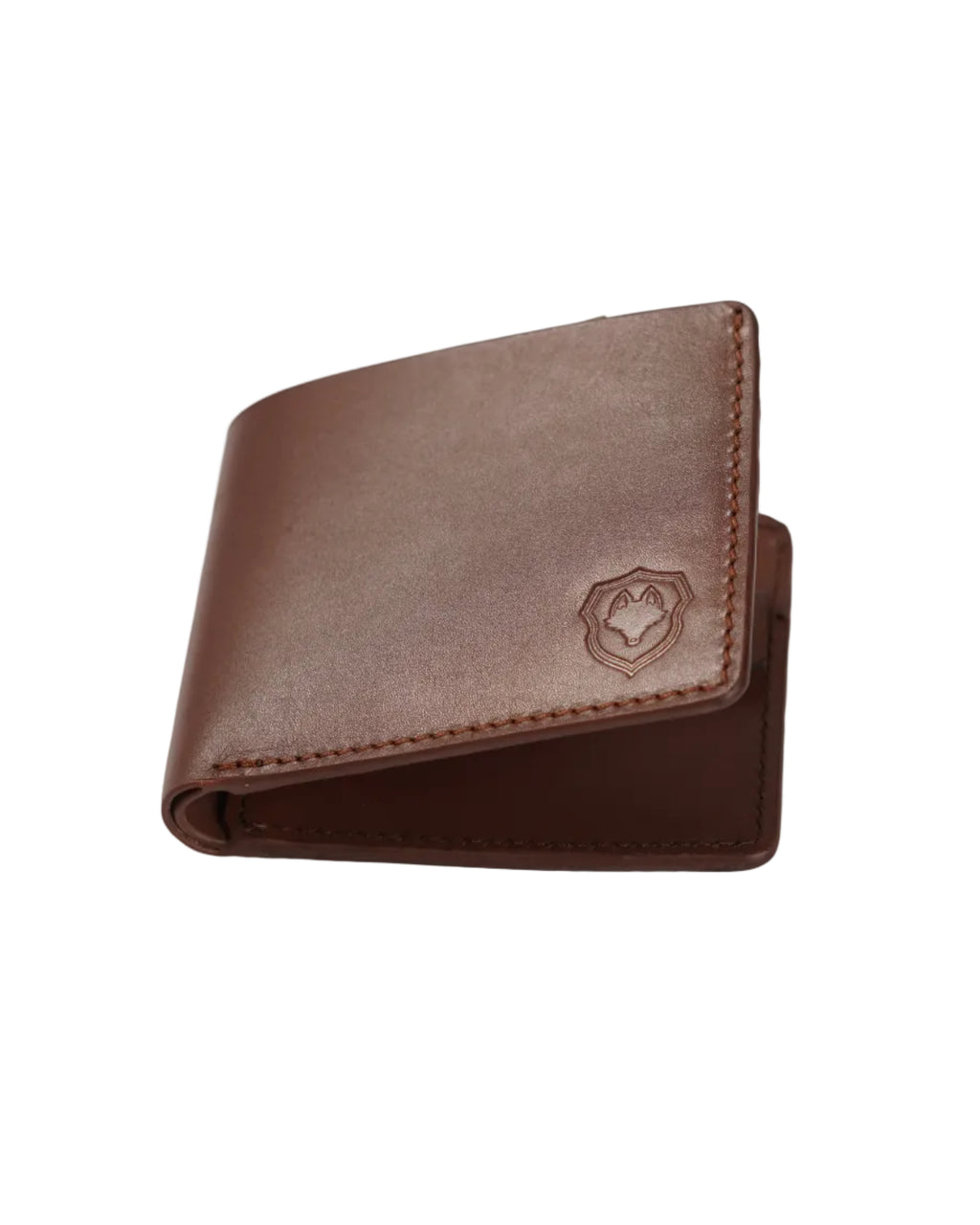 Wildfoxx Den Heritage Brown Bi-Fold Wallet with Coin Pocket