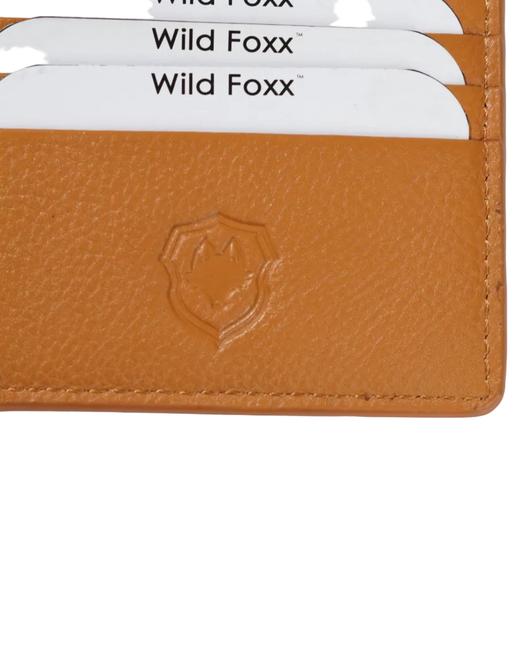 Wildfoxx Legan Textured Leather/Vegan Wallet - Tan