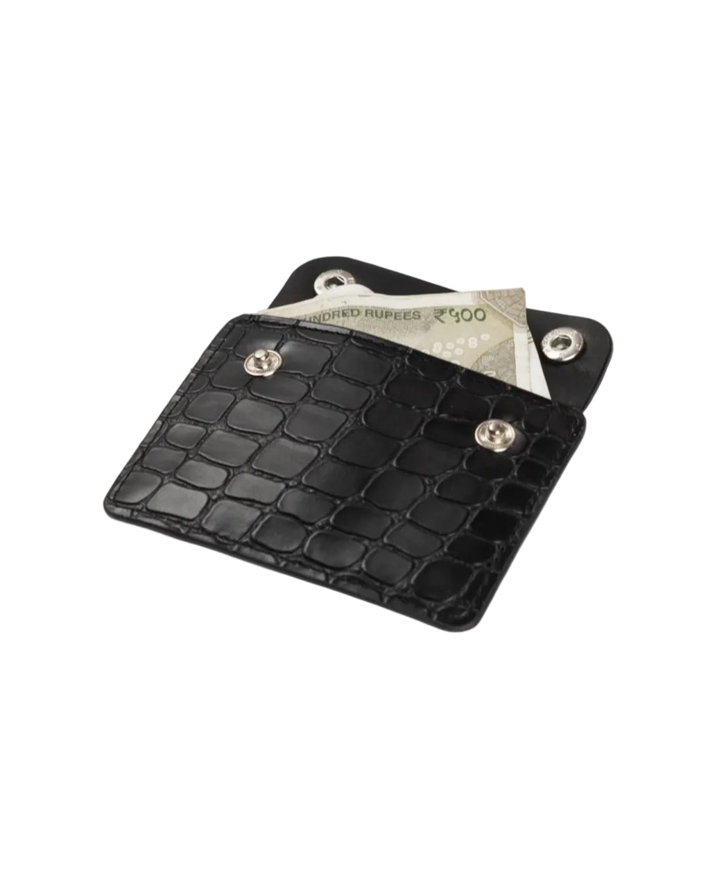 Wildfoxx Dual-Snap Cash and Coin Pouch