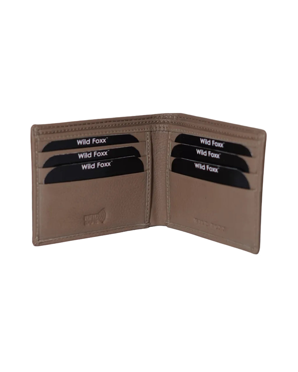 Wildfoxx Desert Beige Elite Bi-Fold Men’s Wallet – Cash & Card