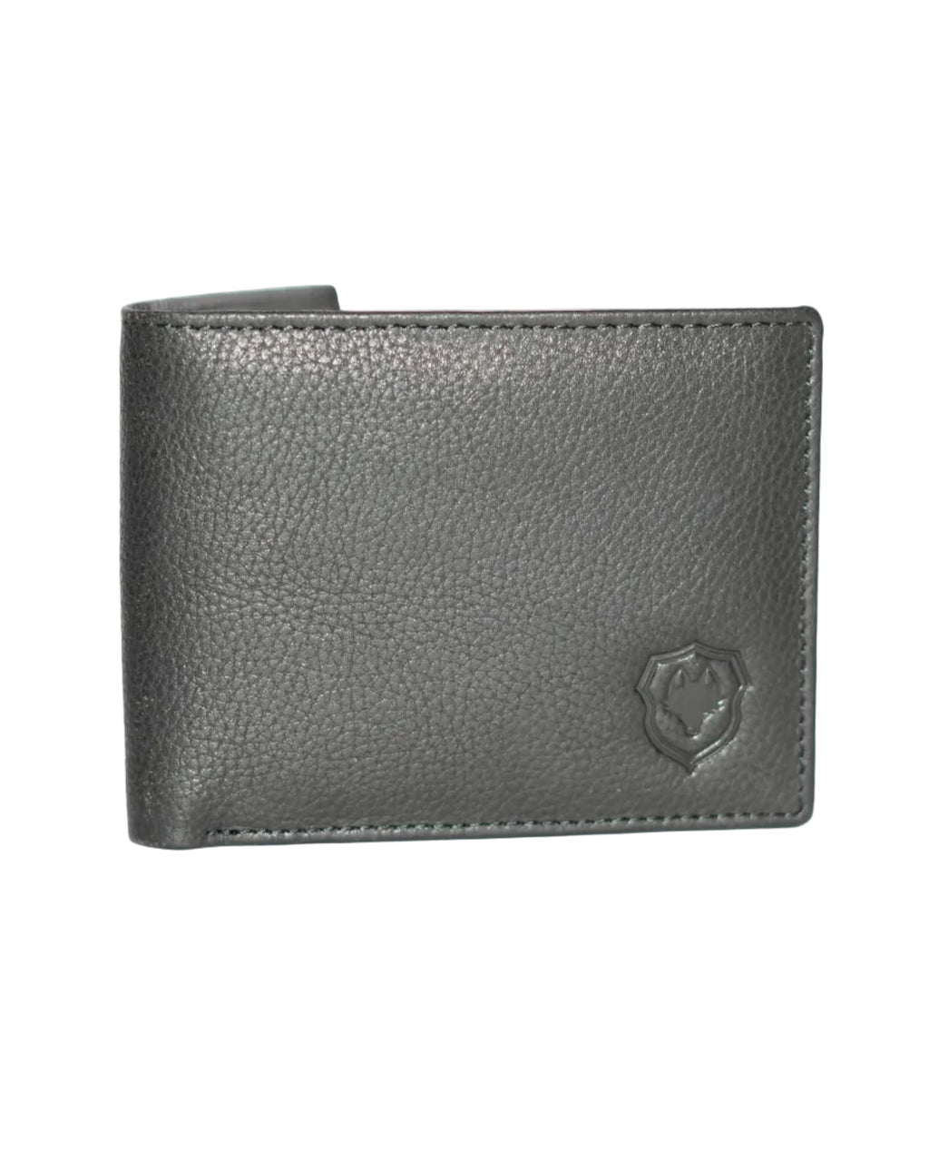 Wildfoxx Midnight Black Signature Bi-Fold Wallet with Coin Pouch
