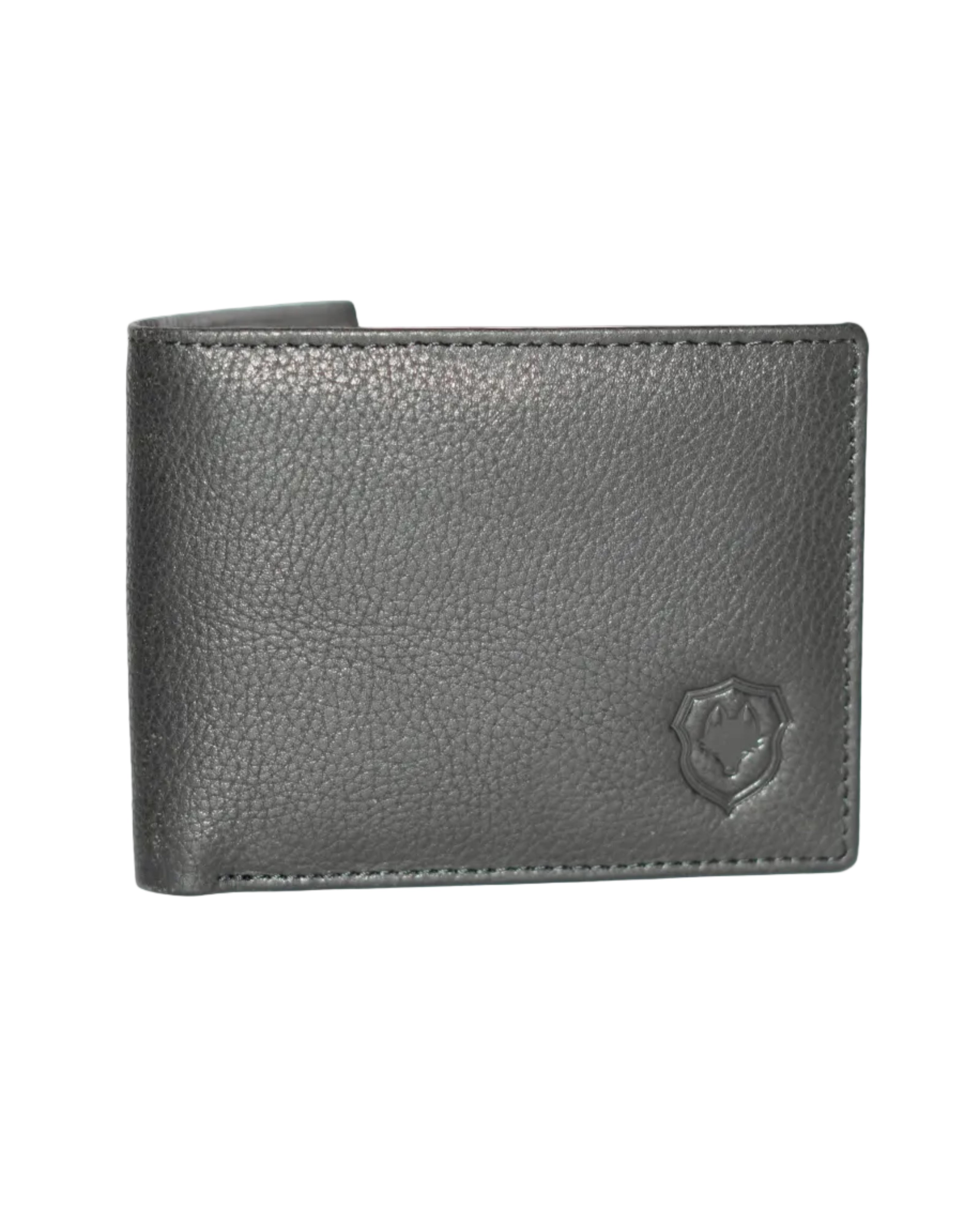 Wildfoxx Midnight Black Signature Bi-Fold Wallet with Coin Pouch