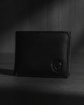 Wildfoxx Midnight Black Signature Bi-Fold Wallet with Coin Pouch
