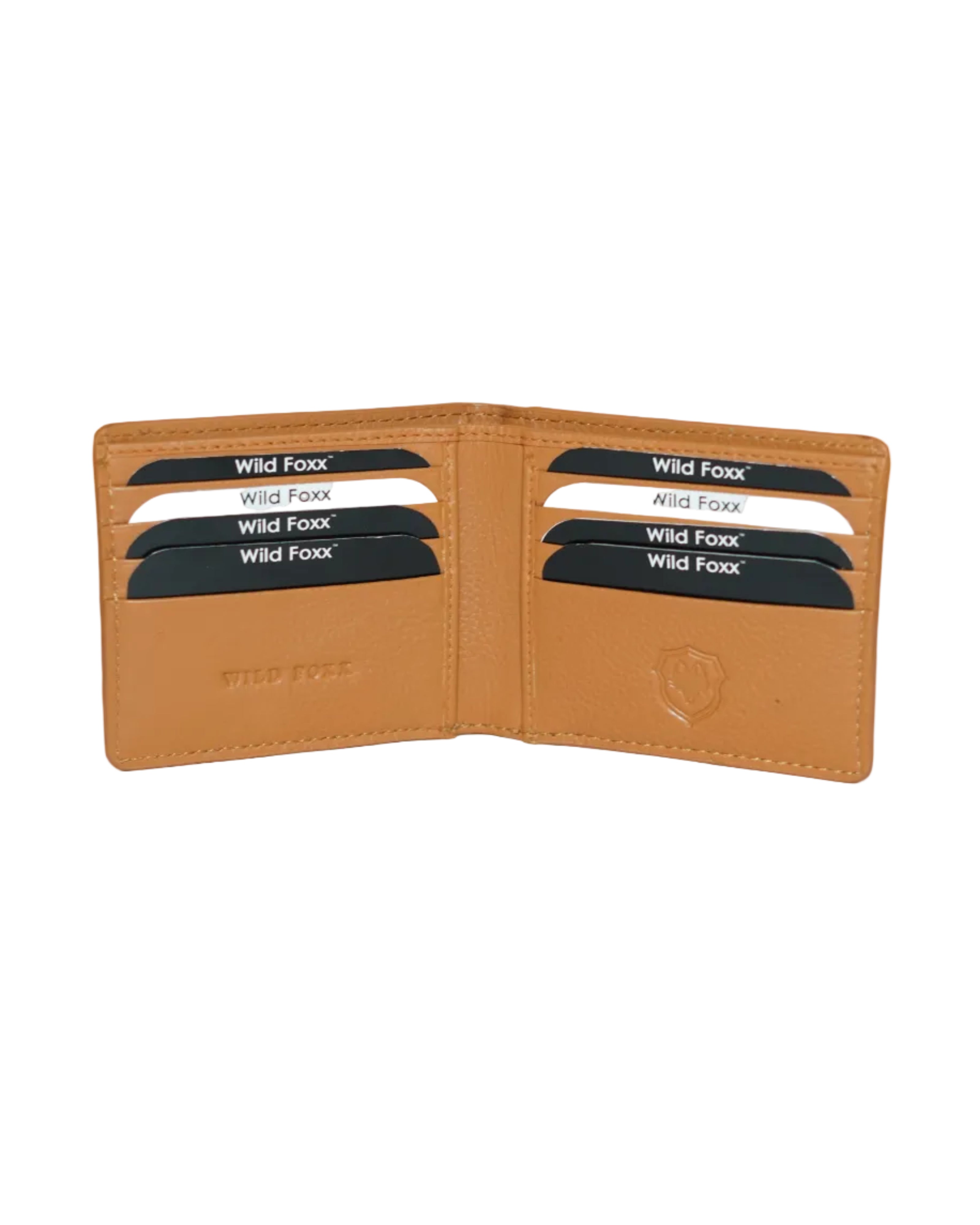 Wildfoxx Vintage Tan Signature Bi-Fold Men’s Wallet – Cash & Card