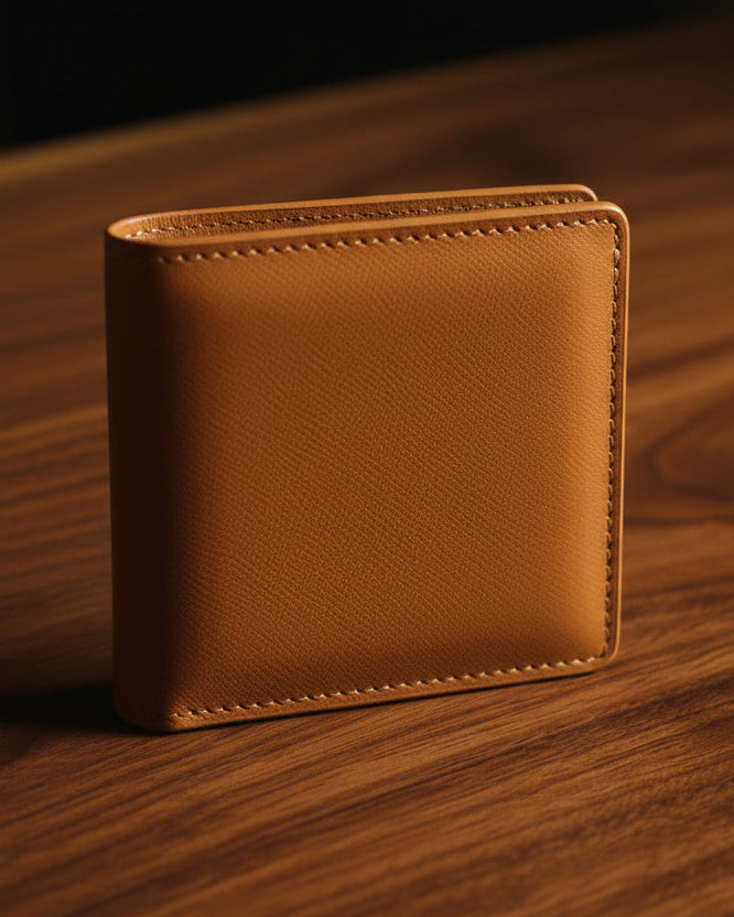 Wildfoxx Vintage Tan Signature Bi-Fold Men’s Wallet – Cash & Card